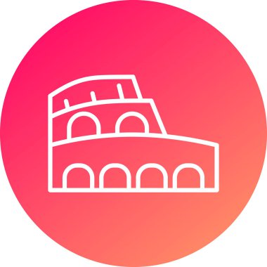 Modern binanın vektör illüstrasyonu