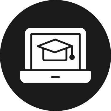 Online eğitim. Basit resimleme