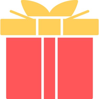 Hediye kutusu. Basit resimleme