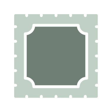 Retro çerçeve izole edilmiş ikon vektör illüstrasyon tasarımı