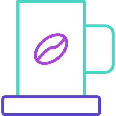 İç bakalım. Web simgesi basit illüstrasyon