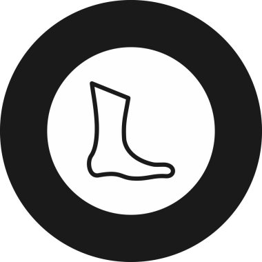 Tek izole edilmiş simgenin vektör illüstrasyonu