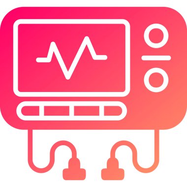 Modern bir tıbbi simgenin vektör çizimi