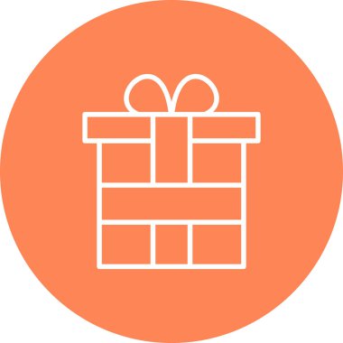 hediye simgesi vektör illüstrasyonu