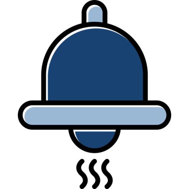 Hava soğuk simgesi ana hatlarıyla doldurulmuş