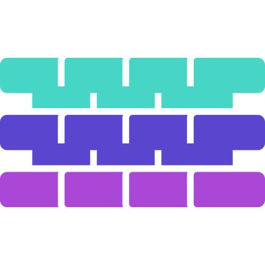 İnşaat. Web simgesi basit illüstrasyon