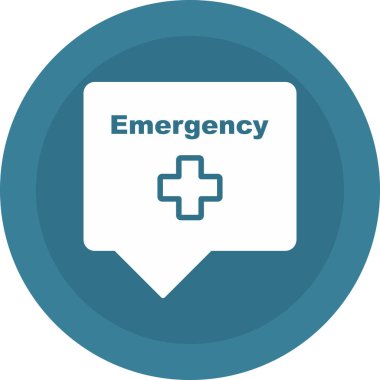 ağ için acil vektör simgesi modern basit vektör çizimi