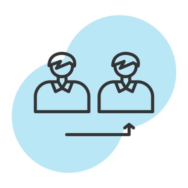 Beyaz arka plan üzerinde iş şeffaf işareti izole iş simge vektör