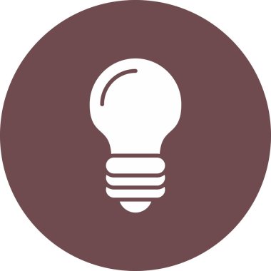 Ampul Simgesi, Vektör illüstrasyonu