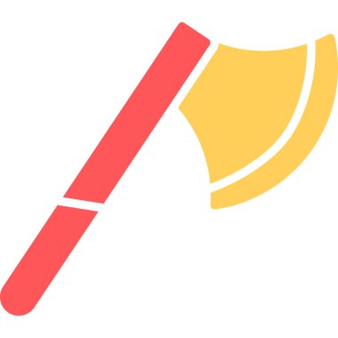 Balta ağ simgesi basit illüstrasyon