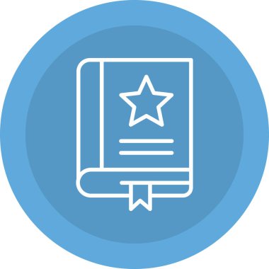 Belge simgesinin vektör illüstrasyonu