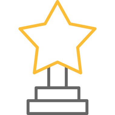 ödül kupa vektör illüstrasyonu