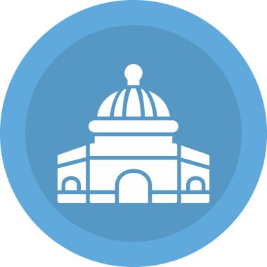 mimari yapı binası simgesi - taslak biçimi