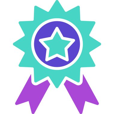 Yıldız. Web simgesi basit illüstrasyon