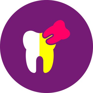 Diş ipi. Basit resimleme