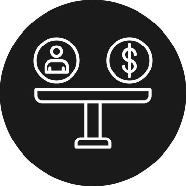 seo modern simgesinin vektör illüstrasyonu