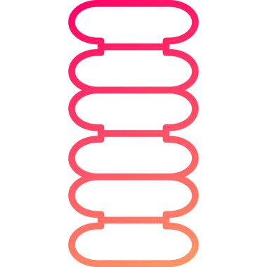 Sıcak çizgi çizgi çizgi çizgi film Noel süslemelerinin simgesi