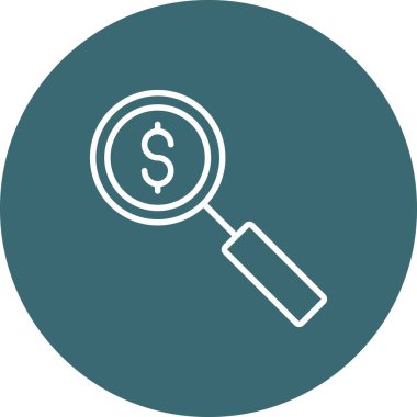 seo modern simgesinin vektör illüstrasyonu