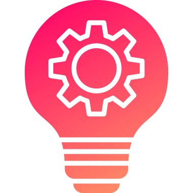 Yaratıcı simge, vektör illüstrasyonu