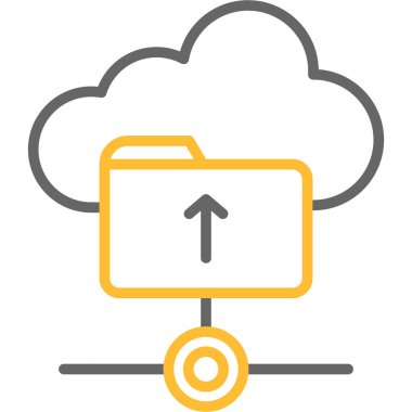 Veri paylaşımı vektör simgesi