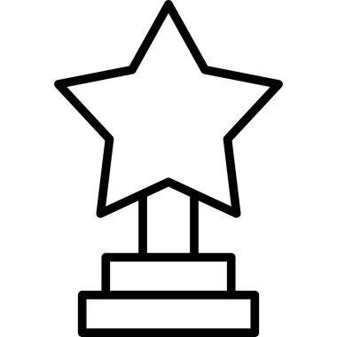 Ödül kupası birincisi simgesi ana hatlarıyla