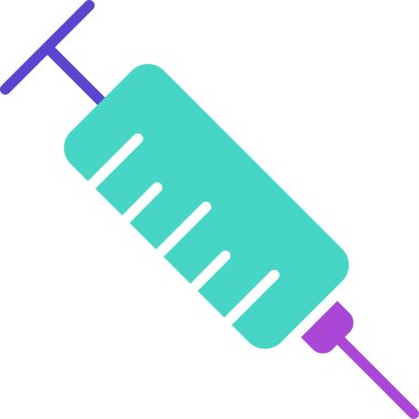 Şırınga ikonu vektör çizimi