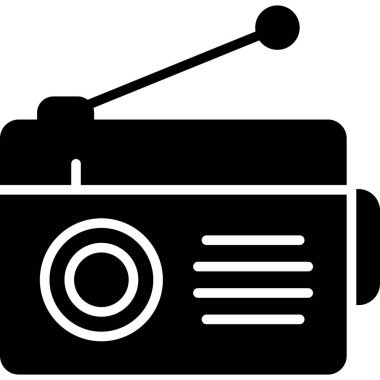 kamera simgesi vektör illüstrasyonu