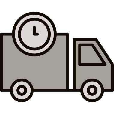 Saat vektör illüstrasyon tasarımı