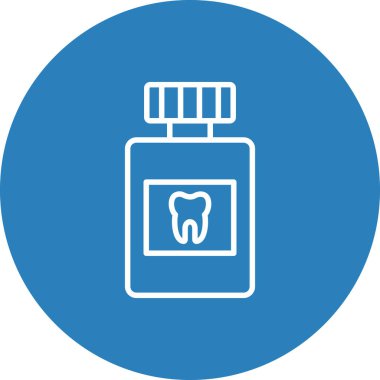 diş bakımı vektör simgesi