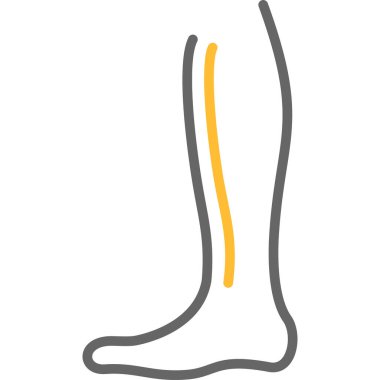 Çizgi film simgesinin vektör çizimi