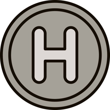 Bozuk Para Simgesi Moda Biçiminde İzole Arkaplan