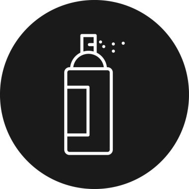 Şişe simgesinin vektör illüstrasyonu