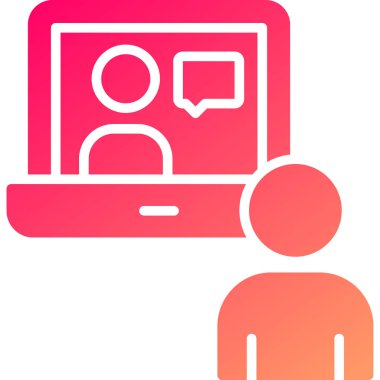 seo modern simgesinin vektör illüstrasyonu