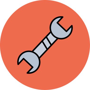 Modern simgenin vektör illüstrasyonu