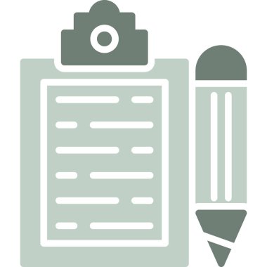 Bir kalemin vektör illüstrasyonu