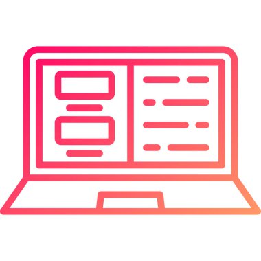 Ağ simgesi. vektör illüstrasyonu