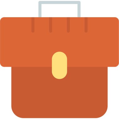 Evrak Çantası Basit Vektör Simgesi ResmiComment