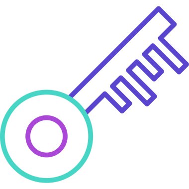 Modern bir simgenin vektör illüstrasyonu