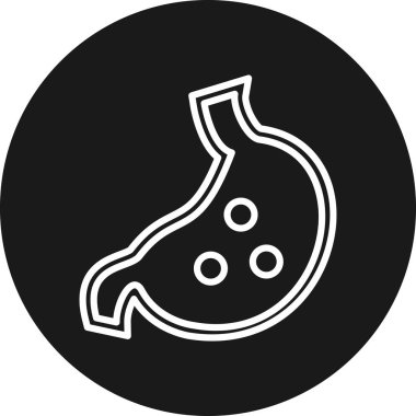 Gıda simgesinin vektör illüstrasyonu