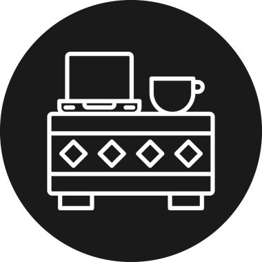 modern simge vektör illüstrasyonu, konsept