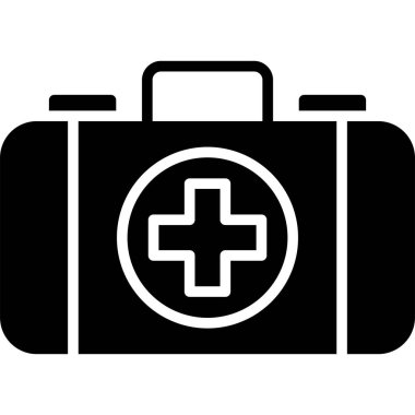 tıbbi yardım çantası simgesi, özet biçimi