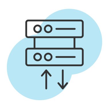 ağ paylaşım simgesi çizimi