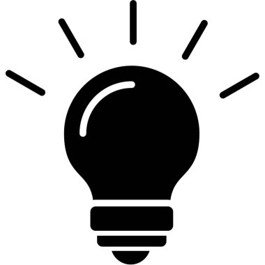 özet biçiminde ampul fikri ışık simgesi