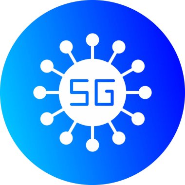 Modern bir logo tasarımının vektör çizimi