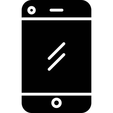- Telefon. Web simgesi basit illüstrasyon