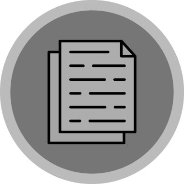 dosya biçimi simgesi, vektör illüstrasyonu