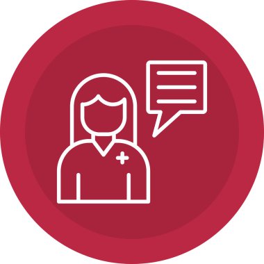 tıbbi simge vektör illüstrasyonu