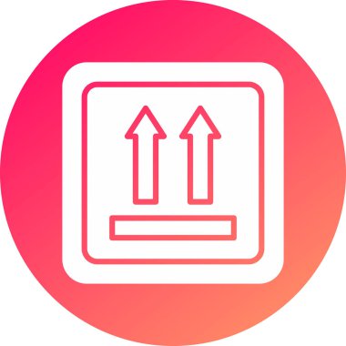 vektör ok simgesi, basit illüstrasyon