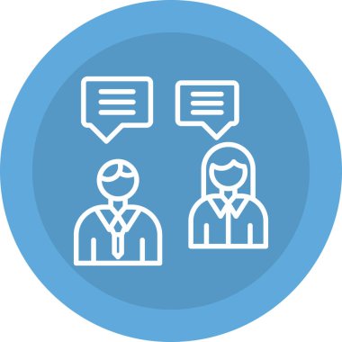 iş simgesi vektör illüstrasyonu