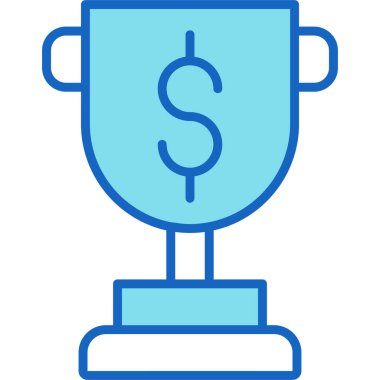 kupa simgesi vektör illüstrasyonu